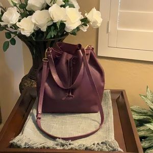 NWOT Mark & Graham Drawstring Bucket Bag